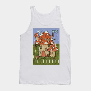 Mushroom Fairy Home Tank Top